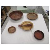 MISC WOOD BOWLS