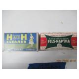 QTY 2 VINTAGE BAR SOAP-" H&H CLEANER-CLEANS ANYTHI