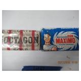 QTY 2 VINTAGE BAR SOAP-"OCTAGON LAUNDRY SOAP" & "M
