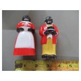 ETHINCITY E&E SALT & PEPPER SHAKERS HOLIDAY WORKS