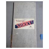 VINTAGE "THE GREAT GAME OF SORRY-GAME BOARD ONLY"