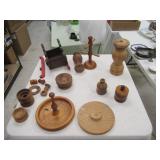 CUSTOM TURNED WOOD ITEMS