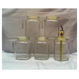 5 Canister/ pitcher set