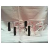 OXO 1,2, 4, & 8 cup measuring cups
