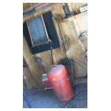 electric smoker/ rope