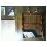 shelf with dvds
