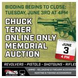 Chuck Tener Online Only Memorial Auction