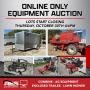RES Online Only Equipment Auction
