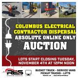 Columbus Electrical Contractor Dispersal Absolute Online Only Auction