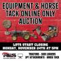 Equipment & Horse Tack Online Only Auction