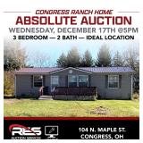 Congress Ranch Home Absolute Auction