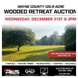 Wayne County 126.9-Acre Wooded Retreat Auction