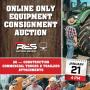 Online Only Equipment Consignment Auction