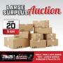 Large Surplus Auction
