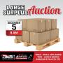 Large Surplus Auction