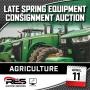 Hillsdale FFA Alumni 32nd Annual Equipment Consignment Auction - Agricultural Equipment Ring