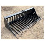 72 in Quick Attach High Side Fine Skeleton Bucket