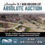 Lexington 15.1-Acre Building Lot Absolute Auction