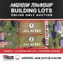 Madison Township Building Lots Online Only Auction