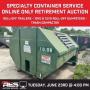 Specialty Container Service Online Only Retirement Auction