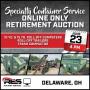 Specialty Container Service Online Only Retirement Auction