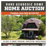 Rare Geodesic Dome Home Auction