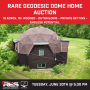 Rare Geodesic Dome Home Auction