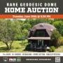 Rare Geodesic Dome Home Auction