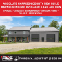 Absolute Harrison County New Build Barndominium & 82.3-Acre Land Auction