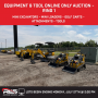 Equipment & Tool Online Only Auction - Ring 1
