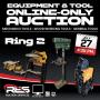 Equipment & Tool Online Only Auction - Ring 2