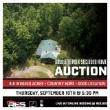 Absolute Polk Secluded Home Auction