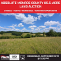 Absolute Monroe County 85.5-Acre Land Auction