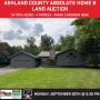 Ashland County Absolute Home & Land Auction