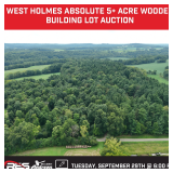 West Holmes Absolute 5+ Acre Wooded Building Lot Auction