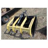 MDS 54" Skidloader Grapple Bucket