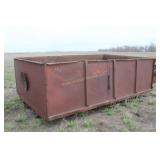 Steel Box 12ft 4in long 7 1/2 ft Wide