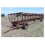 Bale Feeder on Running Gear 24ft