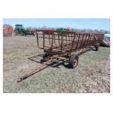 Bale Feeder on Running Gear 24ft