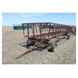 Bale Feeder on Running Gear 24ft