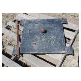 5th Wheel Ball Plate