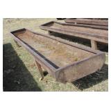 20ft Steel feed bunk "well used"