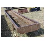 20ft Steel feed bunk "used"