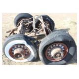 Antique Wooden Wheels, Wooden Axles
