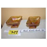 2 Orange Carnaval pcs