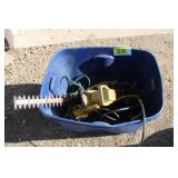 Hedge Trimmer & Tote of Cords