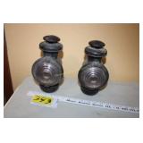 2 Model T Head Lights