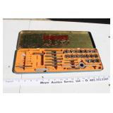 Tap & Die set - some pieces missing