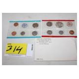 1968 U.C. Mint Sets - 1 Philidalphia, 1 Denver