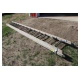 26ft Wooden Extension Ladder